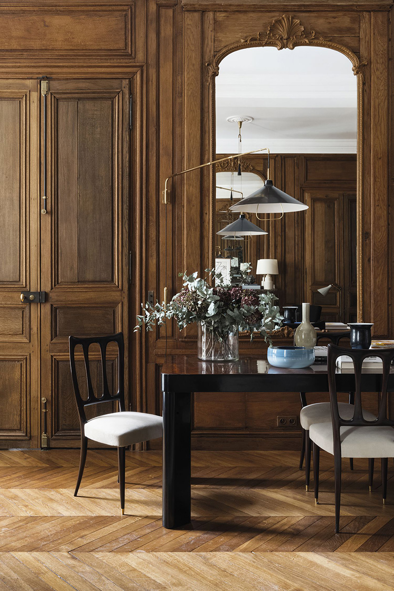 Paris apartment designed by studio Laplace
