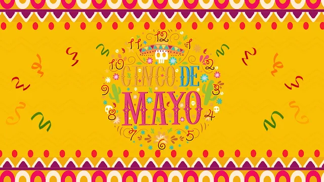 Cinco de Mayo Clock Screensaver