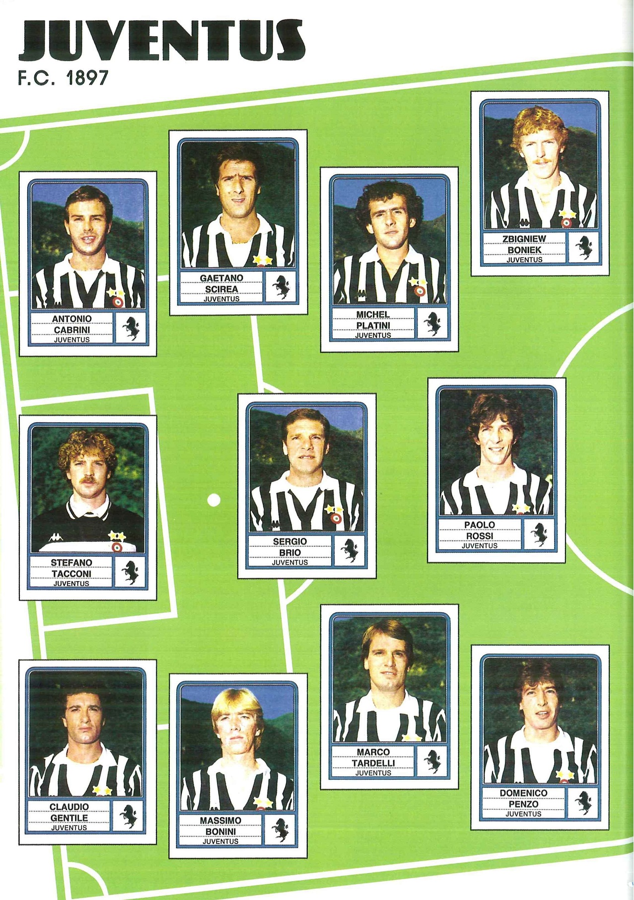 Claudio Gentile Juventus kit