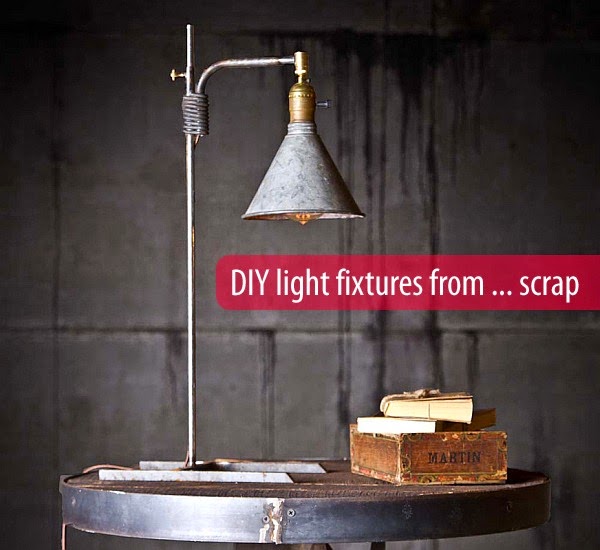 Retro industrial ceiling lamps