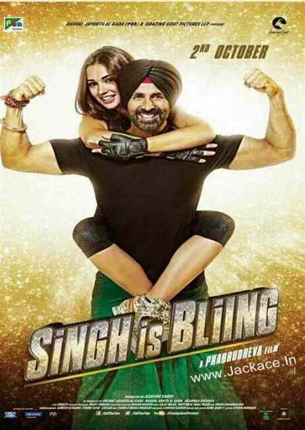 Singh Is Bling First Look Posters Jackace.in