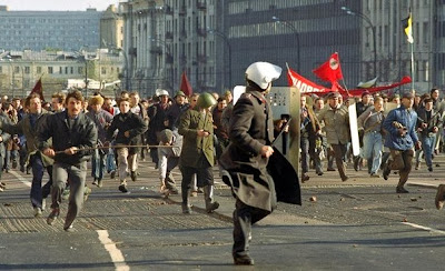 Disturbios en Moscú