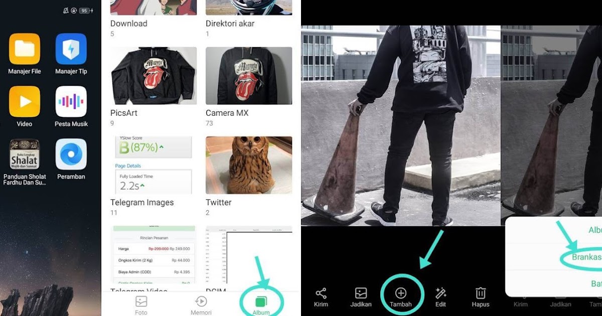 Cara Membuka Brankas Pribadi Di HP OPPO a5s