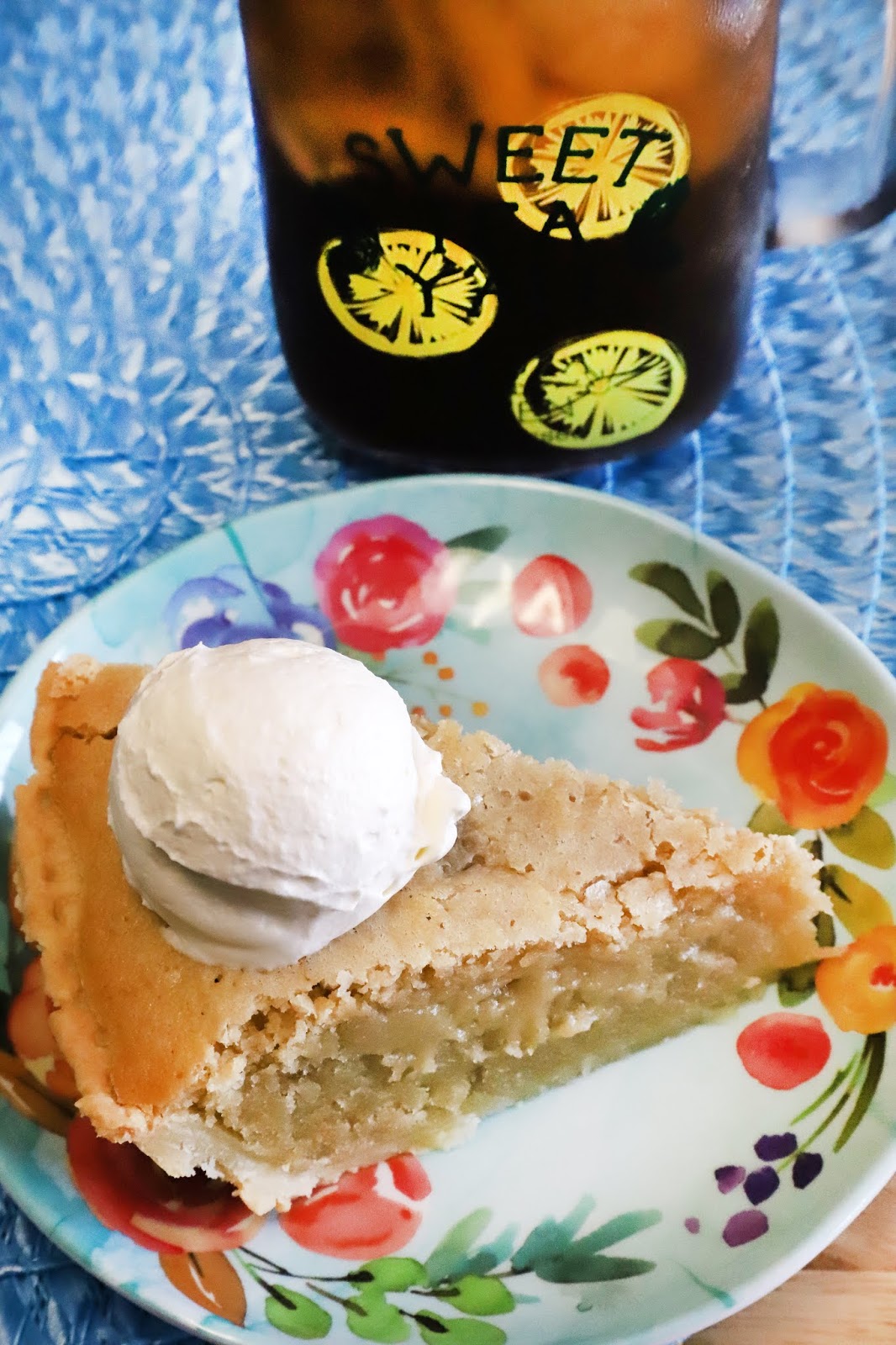 For the Love of Food Texas Sweet Tea Pie SummerDessertWeek