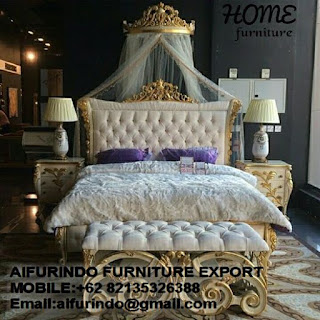 ANTIQUE CLASSIC BED GOLD AND SILVER LEAF FURNITURE,CODE  04,INDONESIA FURNITURE MANUFACTURE INDONESIA FURNITURE EXPORTER CLASSIC FRENCH ANTIQUE MAHOGANY INDONESIA FURNITURE   Antique Reproduction Mahogany Classic Bed & Bedroom, jepara, AIFURINDO Classic Bed & Bedroom, Antique of Indonesia Furniture
