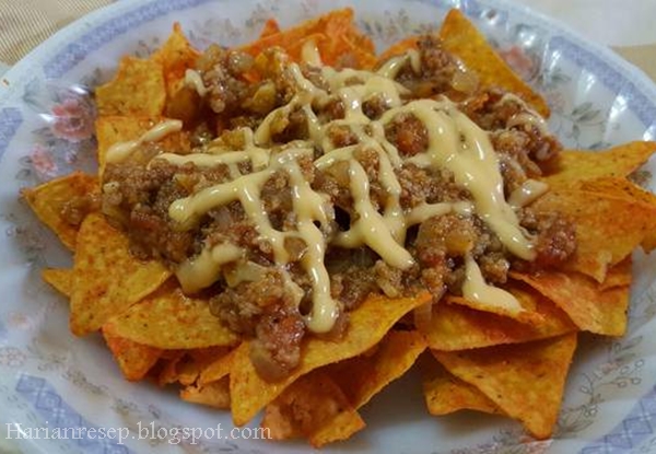 Resep dan Cara Membuat Nachos Tortilla Chips Meksiko
