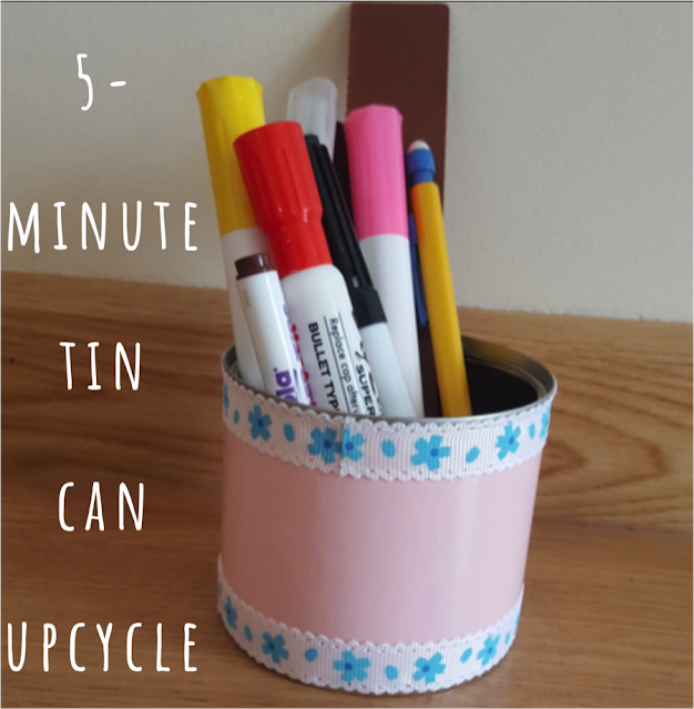 5-minute tin can upcycle