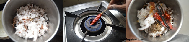 Step 1 - Thengai Thogayal | Coconut Thuvayal | How to make Coconut Thogayal How to make Coconut Thogayal