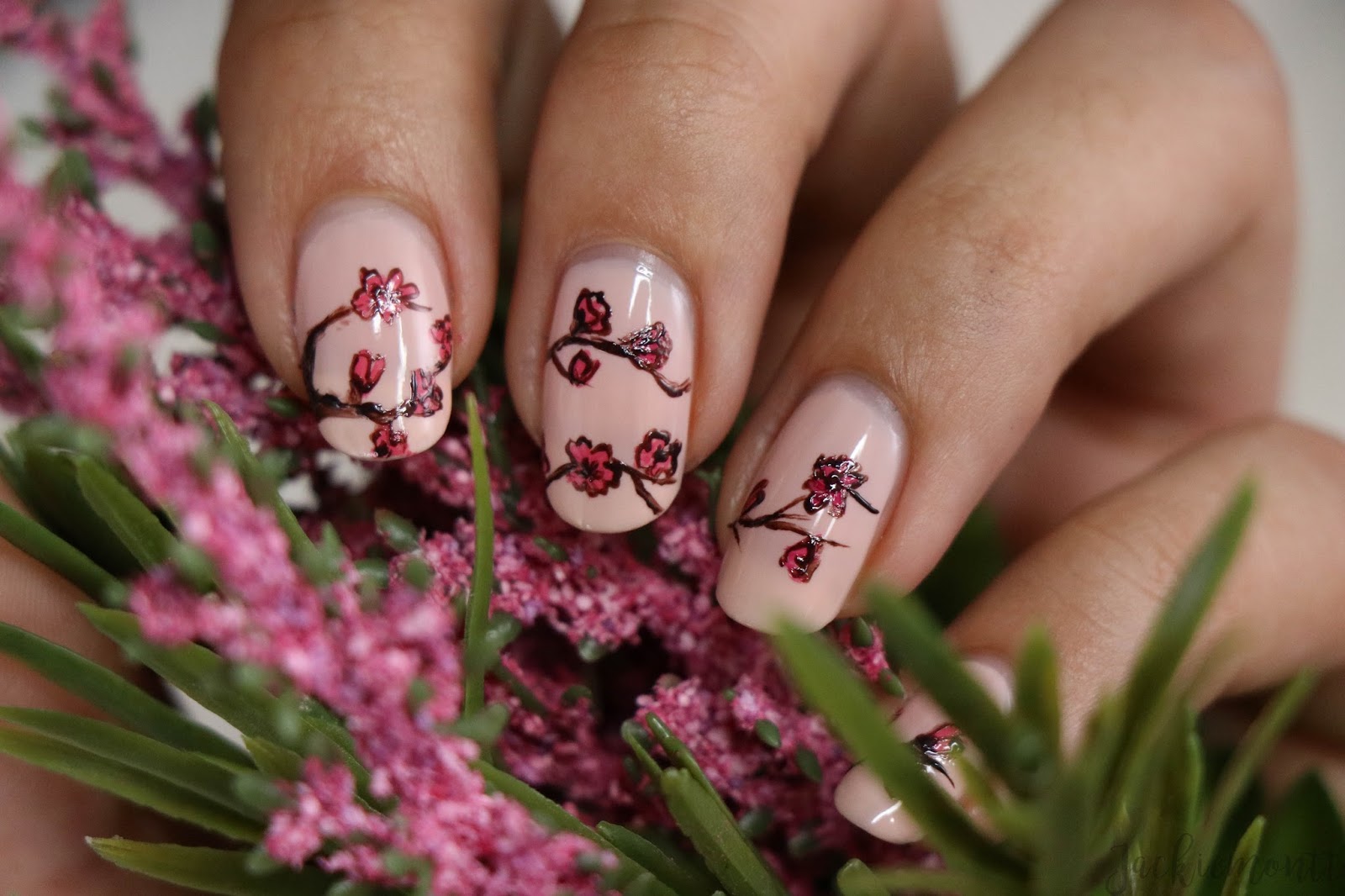 Cherry Blossom Nail Art Japanese - wide 7