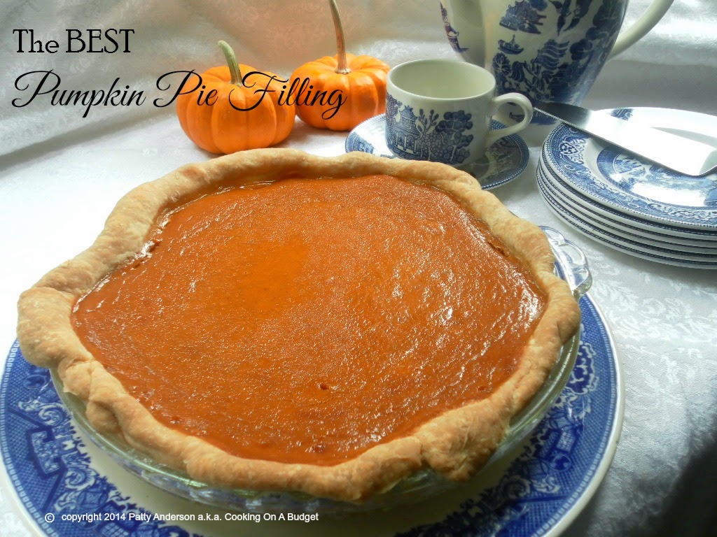 your recipes The BEST Pumpkin Pie Filling