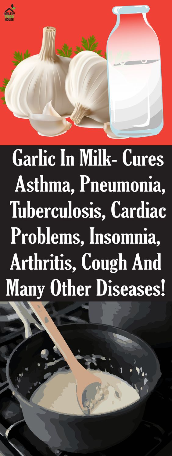 Garlic In Milk Cures Asthma, Pneumonia, Tuberculosis, Cardiac Problems