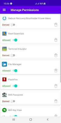 android mobile application eftsu manager apk showing adds on