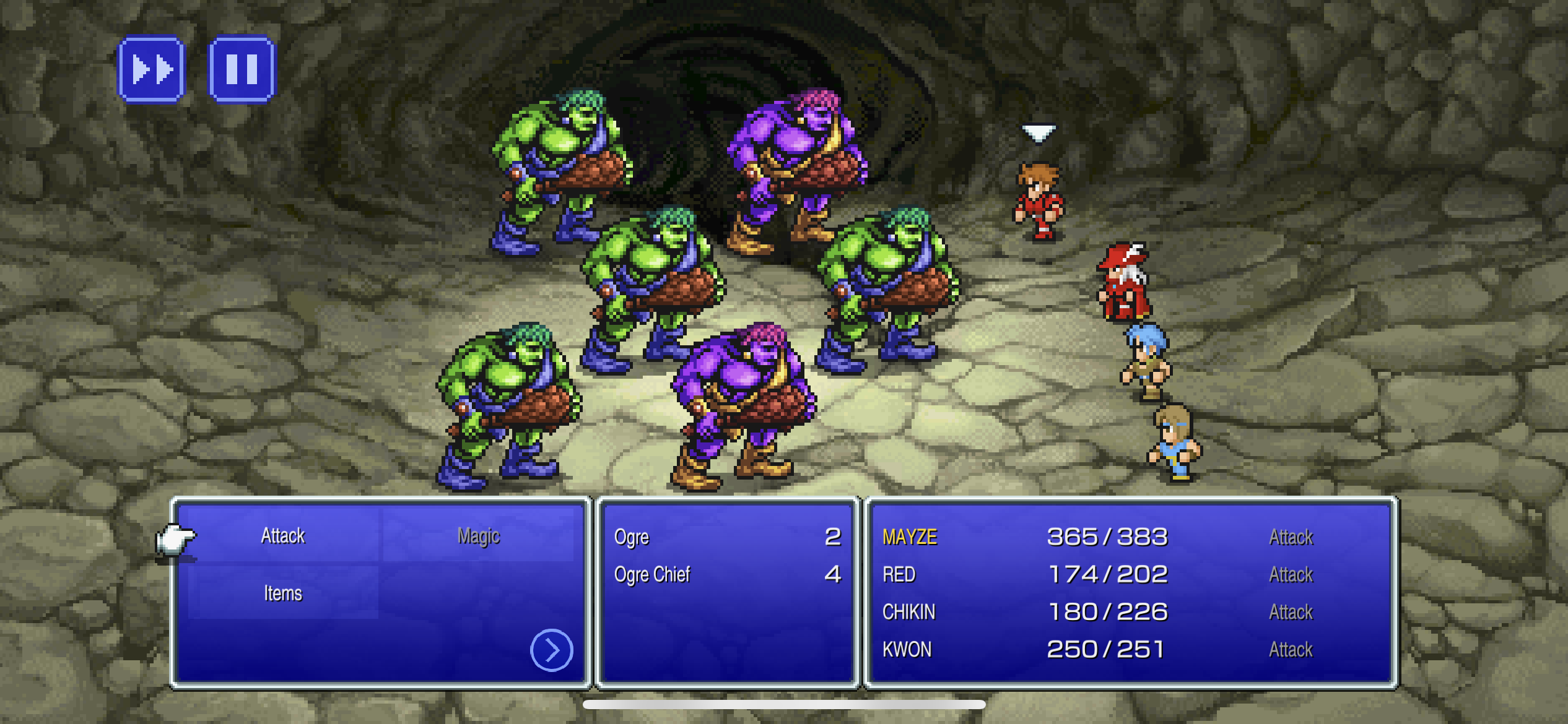 download final fantasy 1 to 6 pixel remaster