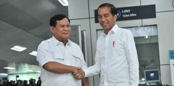 Prabowo Senyum Saat Jokowi Nyatakan Tidak Ada Lagi Kecebong dan Kampret