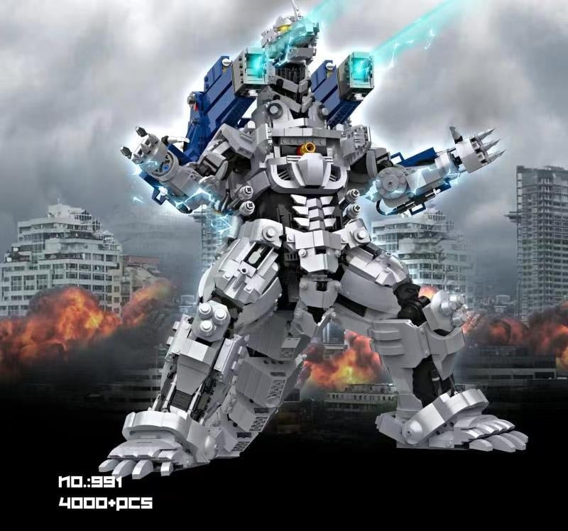 No.991: Mecha Godzilla Build Preview