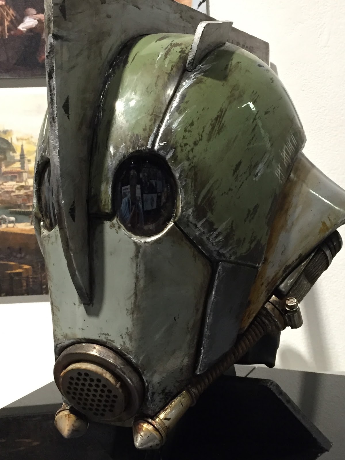 Ryan Phair Art World War 2 Rocketeer Helmet