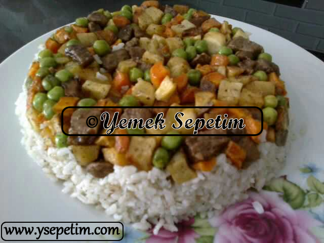 Etli Sebzeli Pilav Tarifi Yemek Sepetim