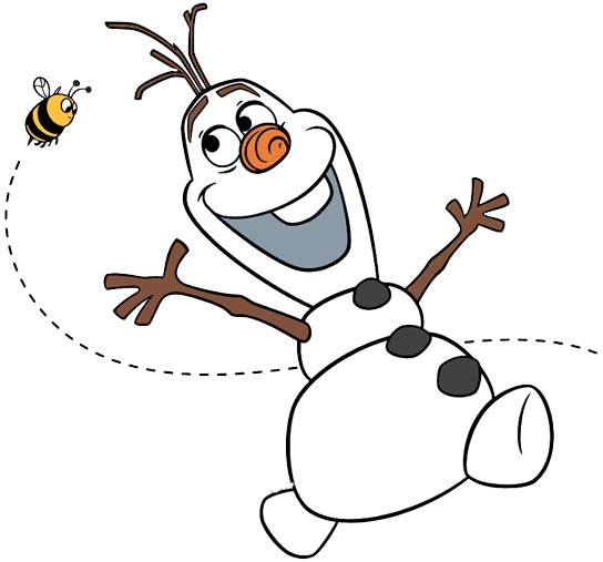 Olaf para imprimir ⛄ El muñeco de nieve-Colorear dibujos,letras,  Actividades infantiles