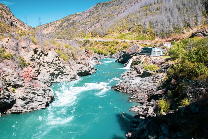 Kawarau River rapids, Queenstown.