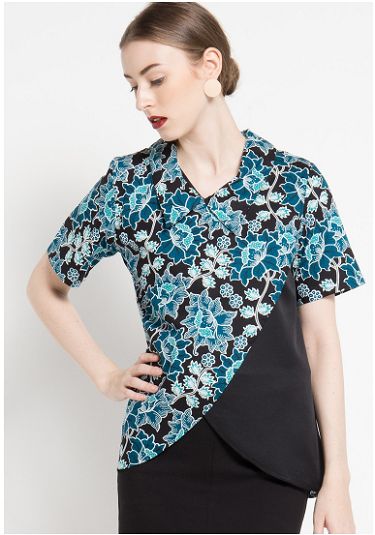 23 model baju batik atasan wanita terbaru desain spesial model baju batik kantor 23 model baju batik atasan wanita terbaru desain spesial model baju batik kantor