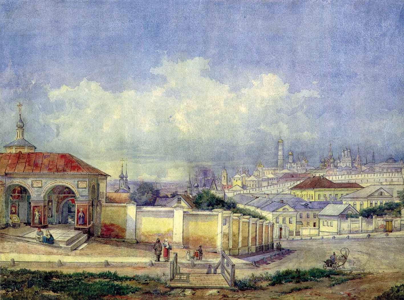Москва 1850 год Москва 1850 год