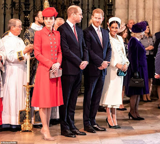 Prince William, Prince Harry , Ducches Kate and Duchess Meghan