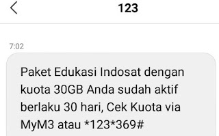 Cara Mengubah Kuota Edukasi Indosat 30 Gb Menjadi Kuota Utama Reguler Area Tekno