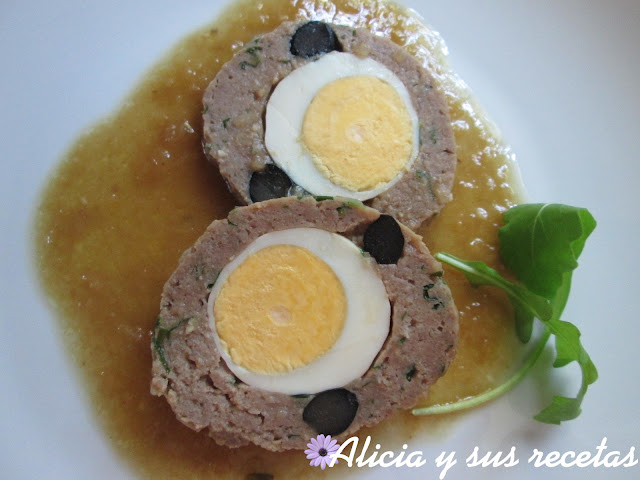 ROLLO DE TERNERA RELLENO (AL MICROONDAS)