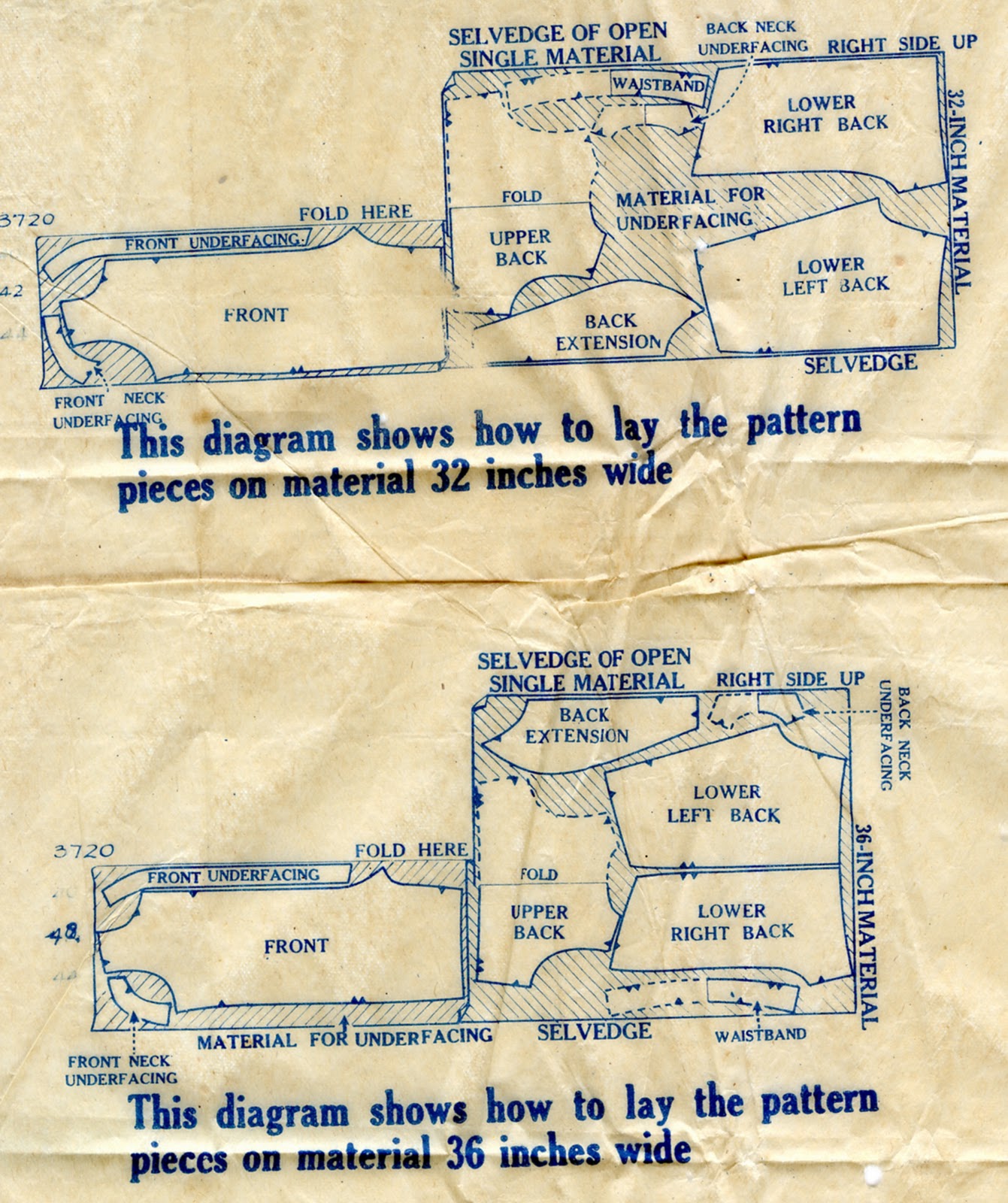 Unsung Sewing Patterns McCall 3720 Men's and Boys' Union Suit