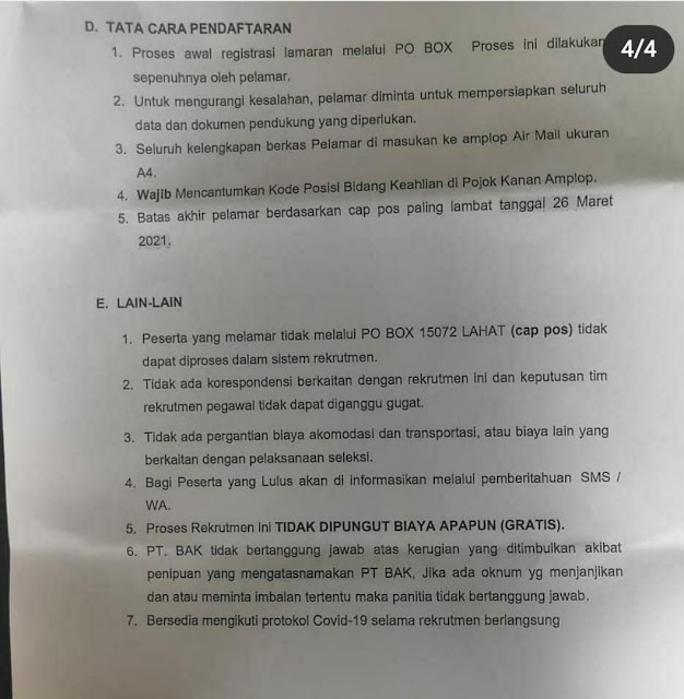 LOKER 10 POSISI PT BUKIT ASAM KREATIF MARET 2021 SUMSEL LOKER 10 POSISI PT BUKIT ASAM KREATIF MARET 2021 SUMSEL