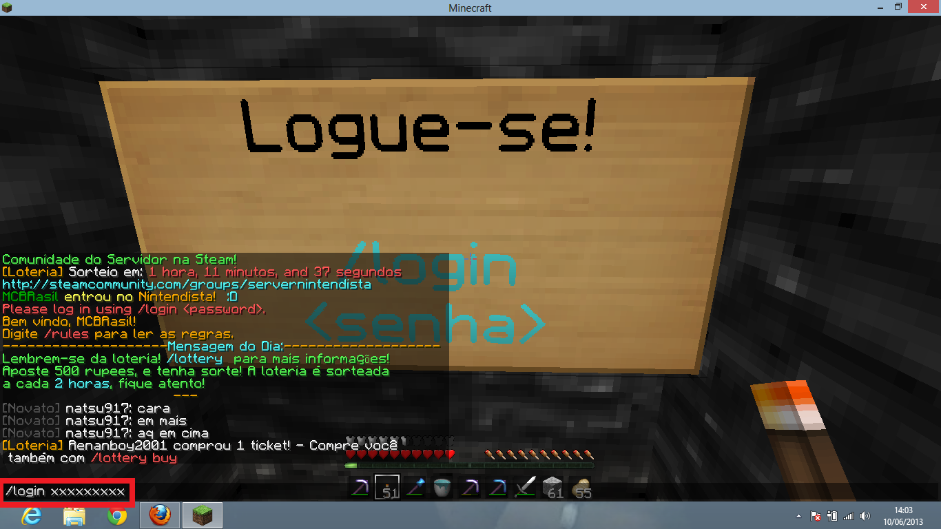 Nintendista Servidor Minecraft: Como jogar no Servidor...