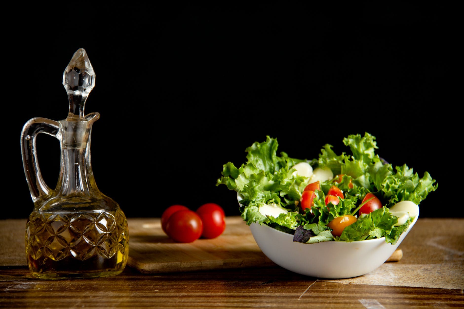 Eggplant salad with olive oil and garlic Eggplant salad with olive oil and garlic
