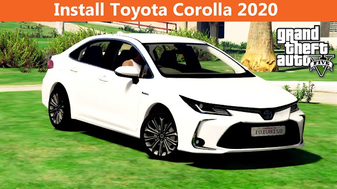  Toyota Corolla 2020 Model In Gta 5 By ALL TUTORIAL