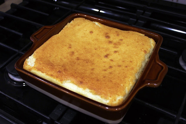 Recipe for Magic Custard Cake by freshfromthe.com.