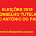 Confira o resultado completo da eleição para o Conselho Tutelar de Santo Antônio do Paraíso