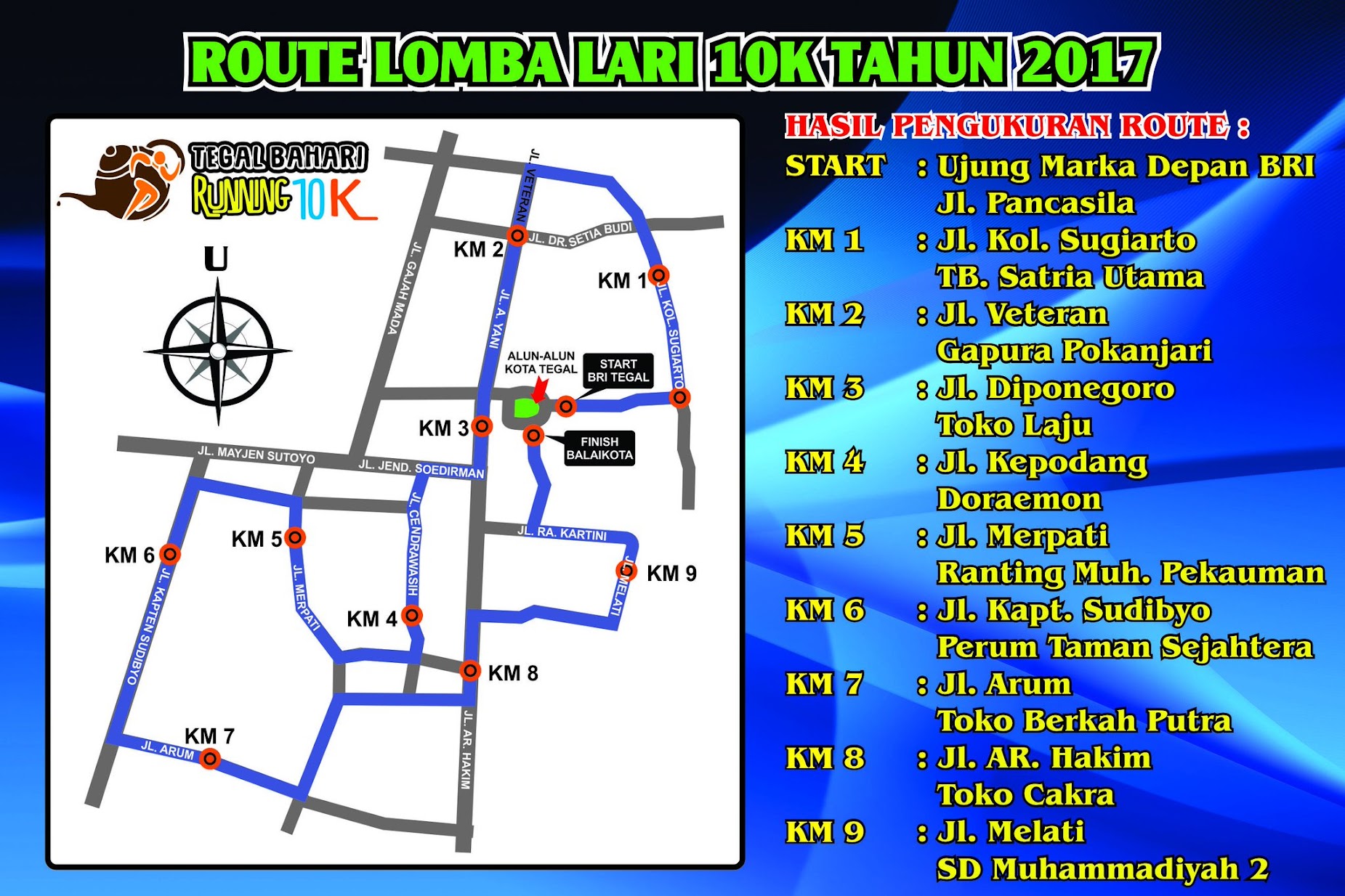 🔍 Tegal Bahari 10K • 2017 Tegal Bahari 10K • 2017