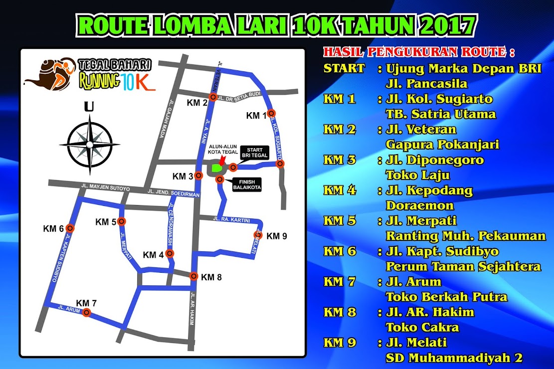 Tegal Bahari 10K • 2017 Tegal Bahari 10K • 2017