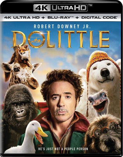 Dolittle (2020) 2160p HDR BDRip Dual Latino-Inglés [Subt. Esp] (Aventuras. Comedia)