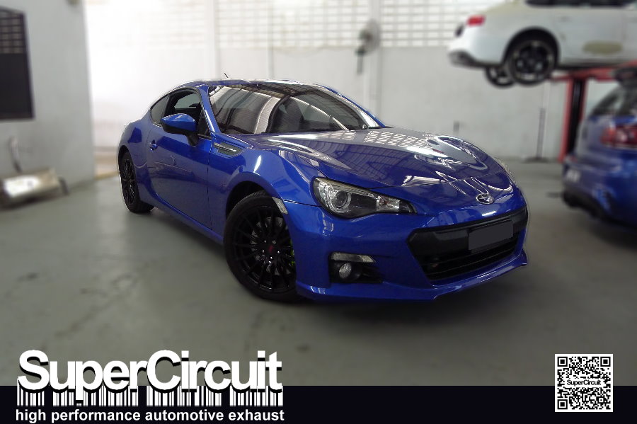 SUPERCIRCUIT Exhaust Pro Shop Subaru BRZ full exhaust customization