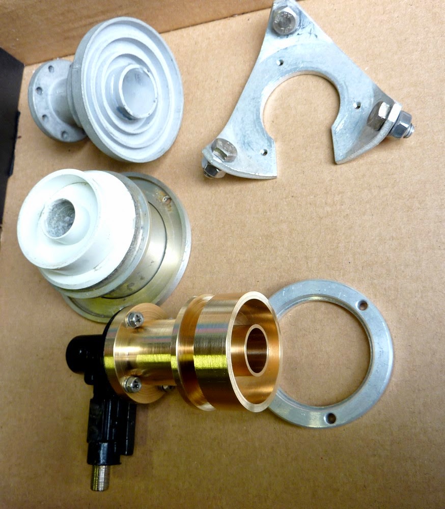 A TV Satellite Dish Restoration Project [P21] A matching feedhorn in