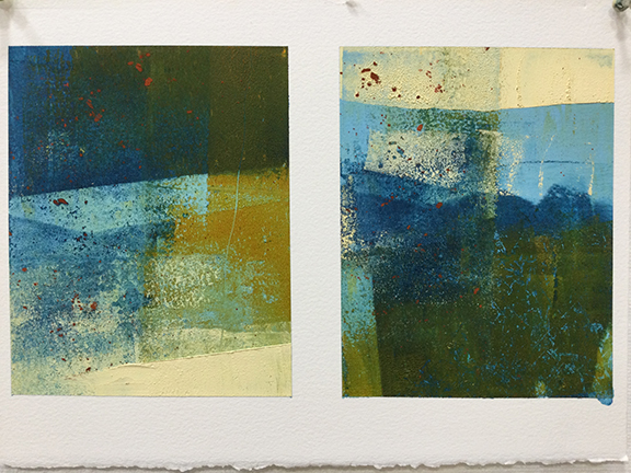 collage journeys by Jane Davies: Oil and Cold Wax Medium