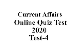 Current Affairs Online Quiz