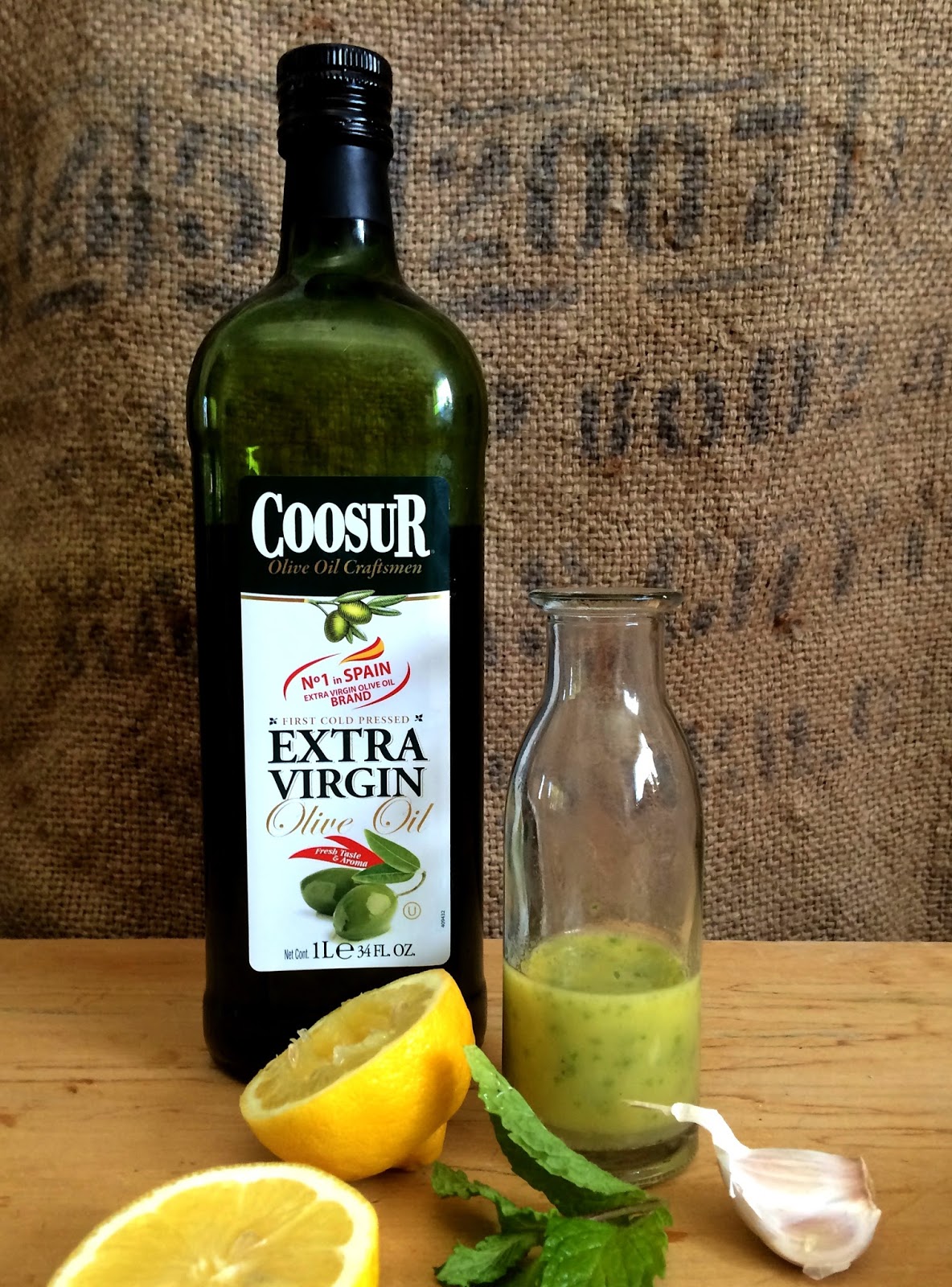 Passionately Raw! Lemon and Fresh Mint Vinaigrette