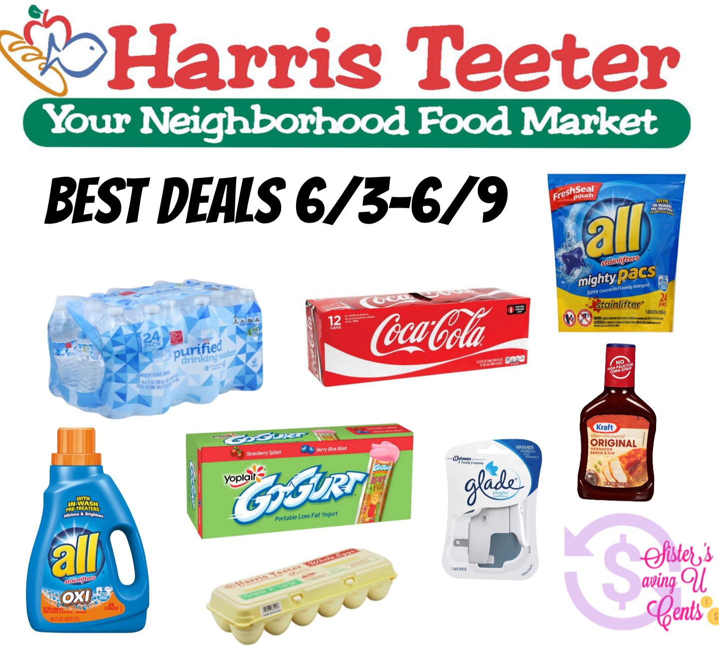 Best Harris Teeter Deals 6/36/9