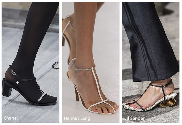Low or high-heeled, thong sandals are super chic