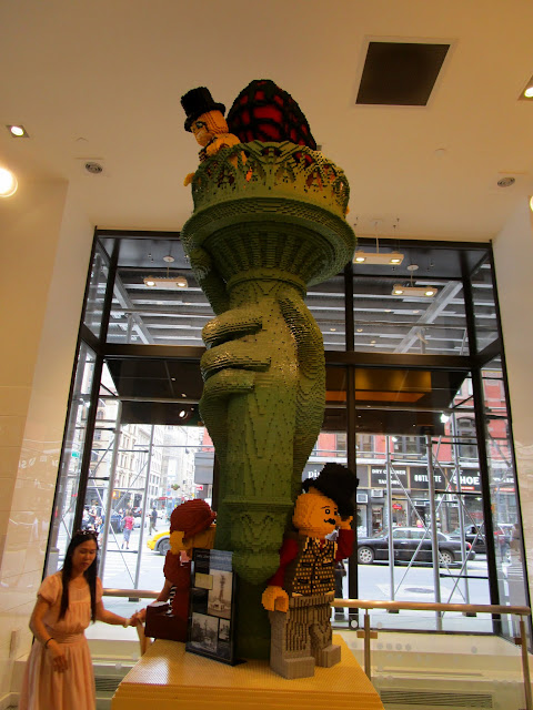 Скульптуры из Лего, Нью-Йорк