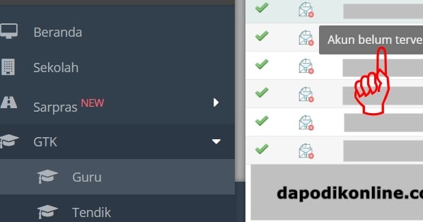 Dapodikonline Com Panduan Aplikasi Pendidikan Untuk Guru Operator Sekolah Dan Tenaga Kependidikan