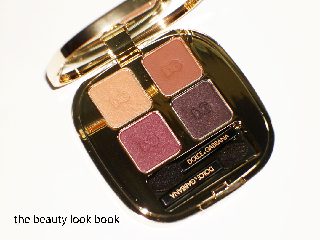 Dolce & Gabbana Vulcano Smooth Eye Colour Quad - The Beauty Look Book