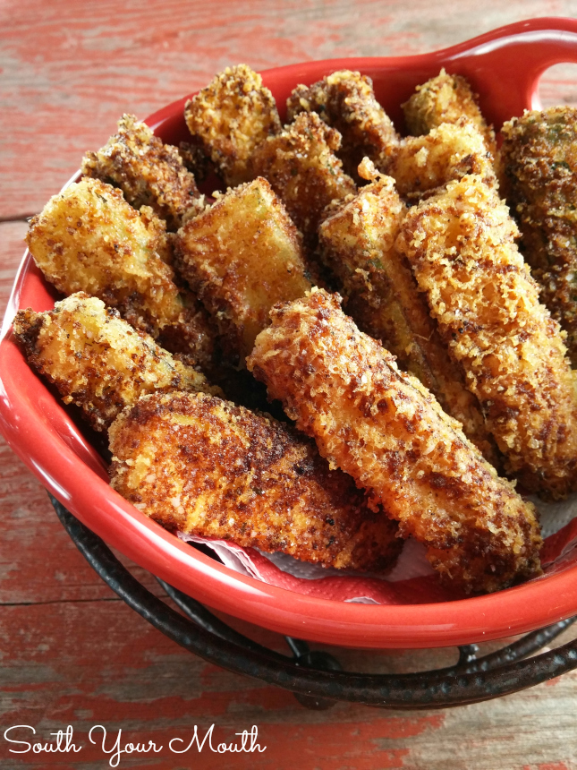 South Your Mouth Fried Zucchini