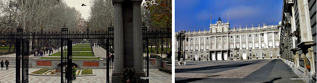 Madri - Parque do Retiro e Palácio Real